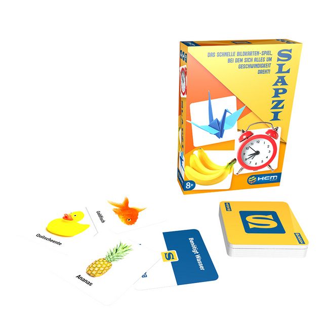 CreativaMente SLAPZI Kartenspiel – Rasantes Reaktionsspiel Für Die Ganze Familie