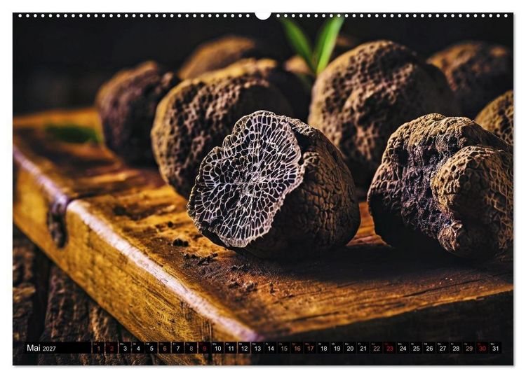 Produktbild: Tr&uuml;ffel - schwarzes Gold (hochwertiger Premium Wandkalender 2027 DIN A2 quer), Kunstdruck in Hochglanz