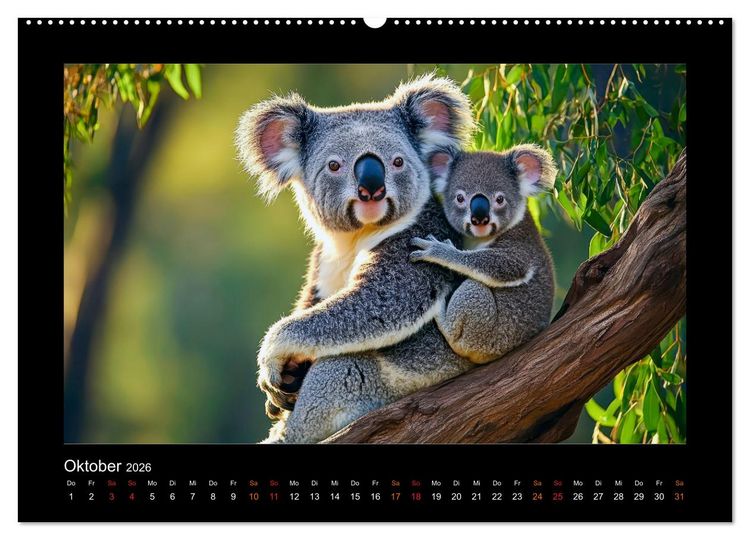Produktbild: Wundervolle Augenblicke (hochwertiger Premium Wandkalender 2026 DIN A2 quer), Kunstdruck in Hochglanz