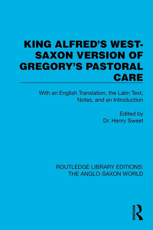 Produktbild: King Alfred's West-Saxon Version of Gregory's Pastoral Care