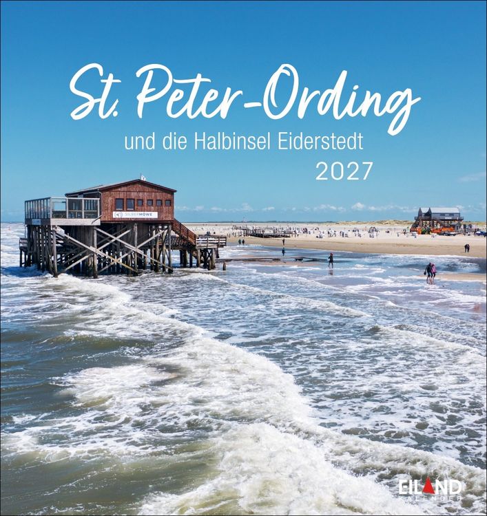 Produktbild: St. Peter-Ording und die Halbinsel Eiderstedt Postkartenkalender 2027 - und die Halbinsel Eiderstedt