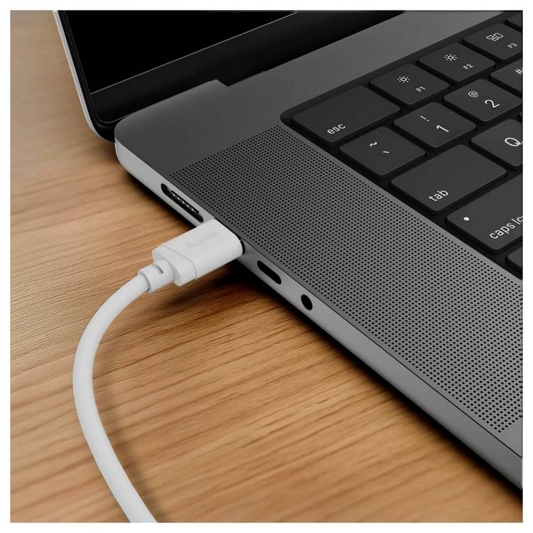 Produktbild: Hama USB-Ladekabel USB 2.0 Apple Lightning Stecker, USB-A Stecker 1m Wei&szlig; 00201800