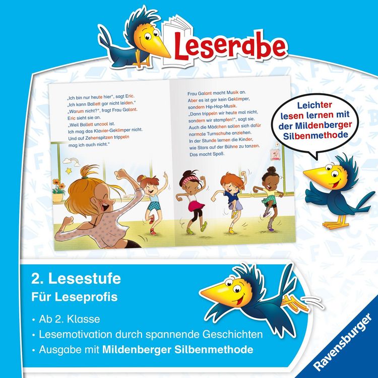 Produktbild: Leserabe mit Mildenberger Silbenmethode - Ballettgeschichten