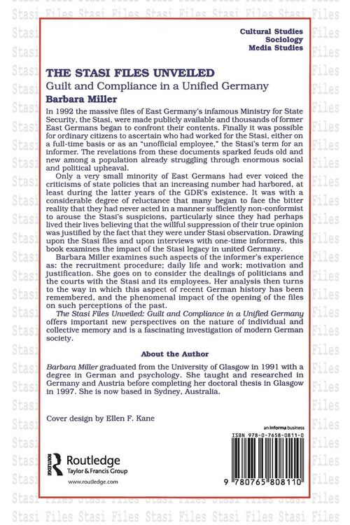 Produktbild: The Stasi Files Unveiled