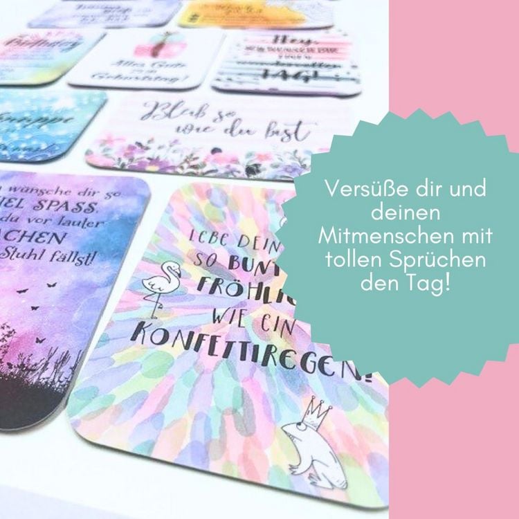 Produktbild: Lovely You - Spr&uuml;chekarten #BeHappy