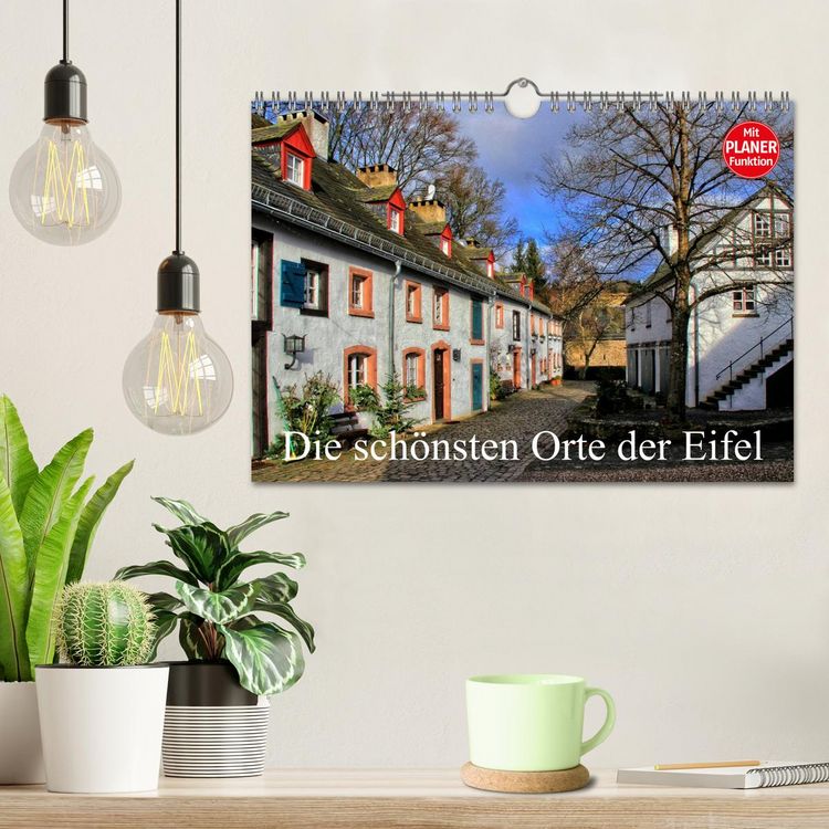 Produktbild: Die sch&ouml;nsten Orte der Eifel (Wandkalender 2026 DIN A4 quer), CALVENDO Monatskalender