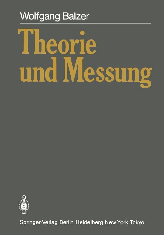 Produktbild: Theorie und Messung