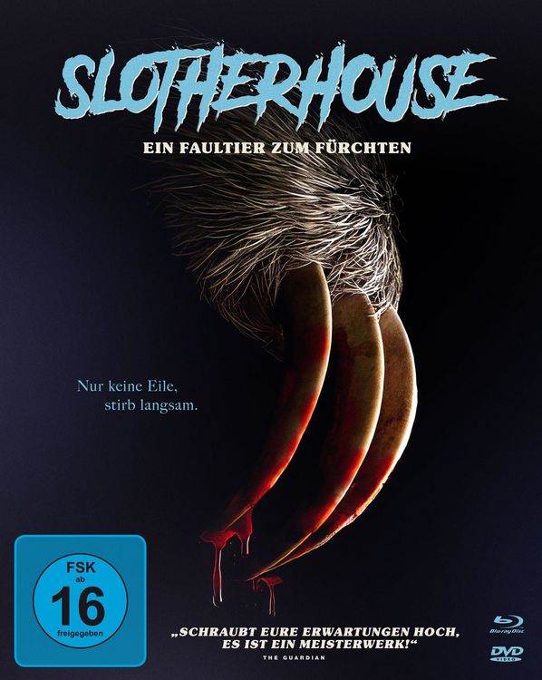 Produktbild: Slotherhouse - Ein Faultier zum F&uuml;rchten - Mediabook (Blu-ray+DVD)