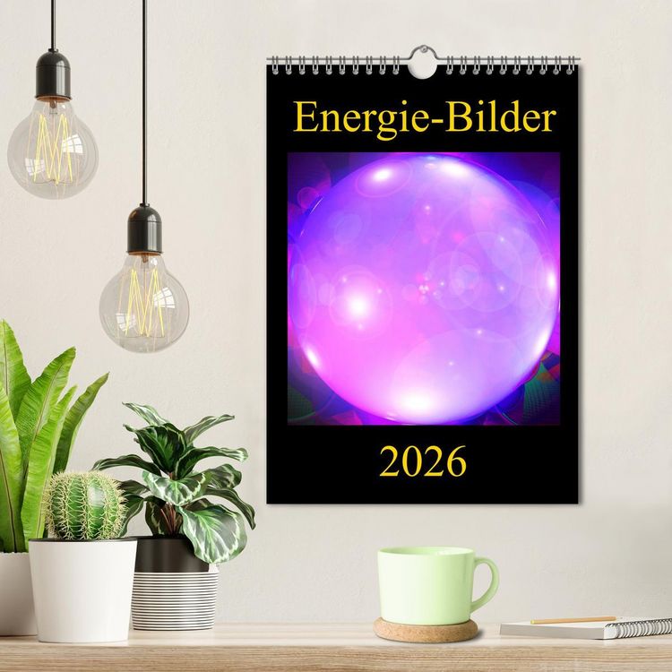 Produktbild: ENERGIE-BILDER (Wandkalender 2026 DIN A4 hoch), CALVENDO Monatskalender
