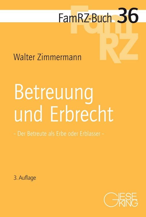Produktbild: Betreuung und Erbrecht