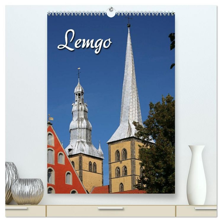 Produktbild: Lemgo (hochwertiger Premium Wandkalender 2026 DIN A2 hoch), Kunstdruck in Hochglanz