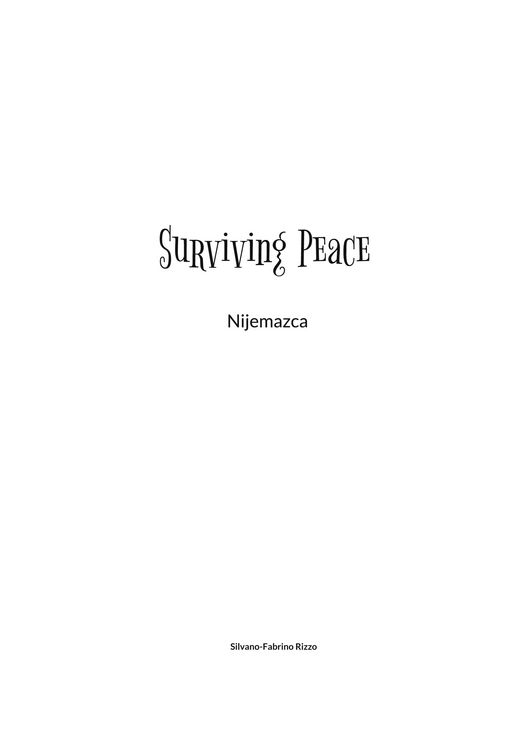 Produktbild: Surviving Peace
