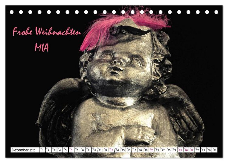 Produktbild: MIA - Namenskalender (Tischkalender 2026 DIN A5 quer), CALVENDO Monatskalender