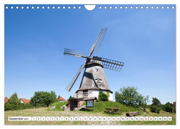 Produktbild: Elbetal Nord - Radland Deutschland (Wandkalender 2027 DIN A4 quer), CALVENDO Monatskalender