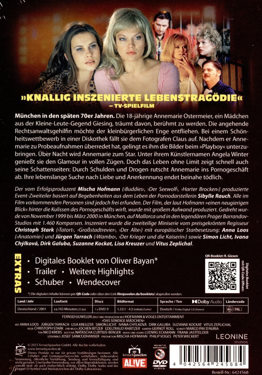 Produktbild: Das s&uuml;ndige M&auml;dchen - Der komplette Zweiteiler (Fernsehjuwelen)