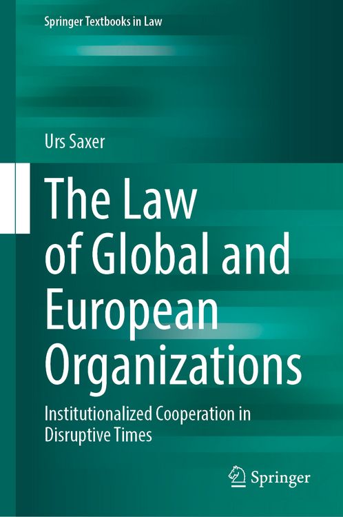 Produktbild: The Law of Global and European Organizations