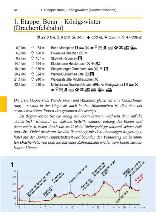 Produktbild: Rheinsteig von Bonn nach Wiesbaden