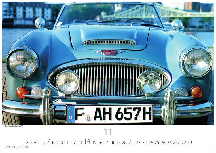 Produktbild: British Classic Cars Kalender 2027 &ndash; Wandkalender | Fotokalender Englische Oldtimer 35x50cm Gro&szlig;format - Eleganz der Britischen Oldtimer