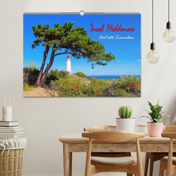 Produktbild: Insel Hiddensee - Dat s&ouml;te L&auml;nneken (Wandkalender 2026 DIN A2 quer), CALVENDO Monatskalender