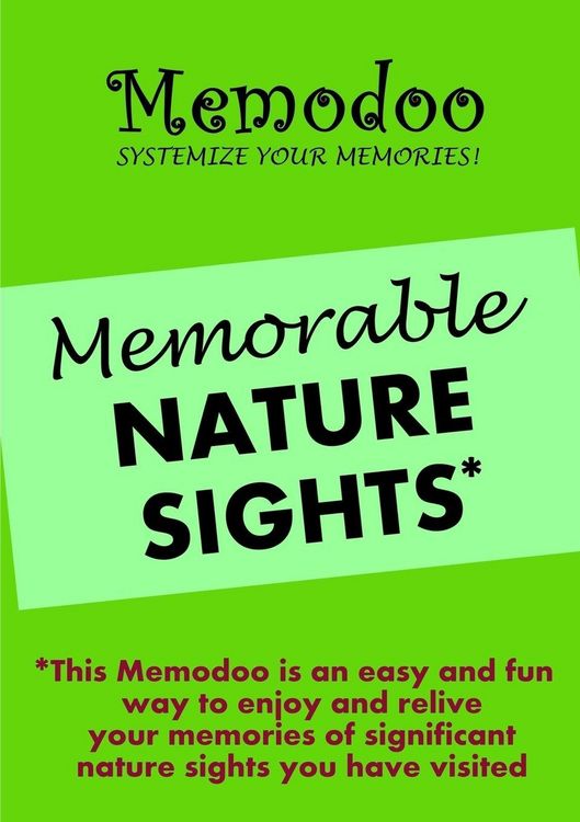 Produktbild: Memodoo Memorable Nature Sights