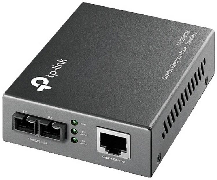 Produktbild: TP-LINK MC200CM 1x SC, LAN Netzwerk-Medienkonverter 1 GBit/s