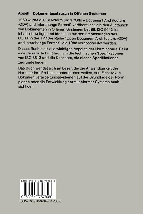 Produktbild: Dokumentaustausch in Offenen Systemen