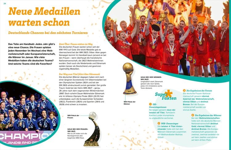 Produktbild: WAS IST WAS Handball. Tempo, Tore, Teamgeist