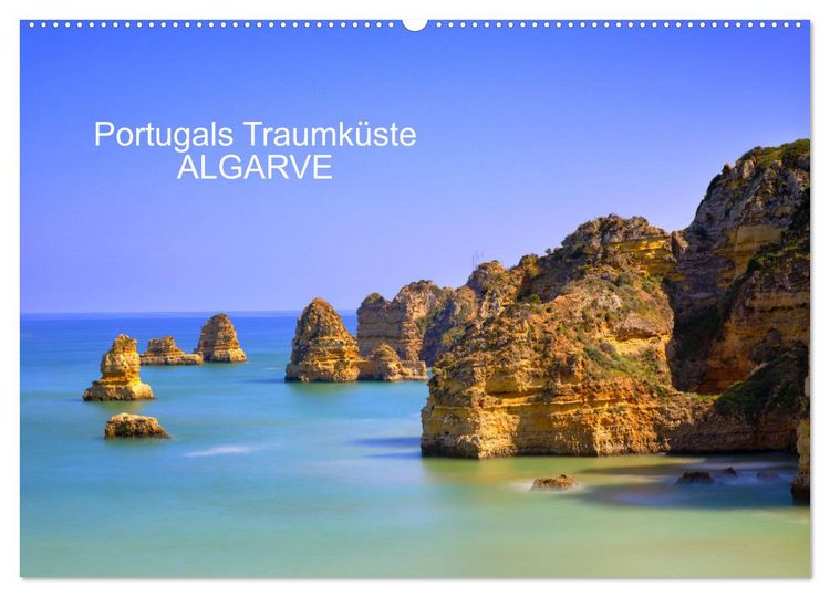 Produktbild: ALGARVE - Urlaub f&uuml;r die Seele (Wandkalender 2026 DIN A2 quer), CALVENDO Monatskalender