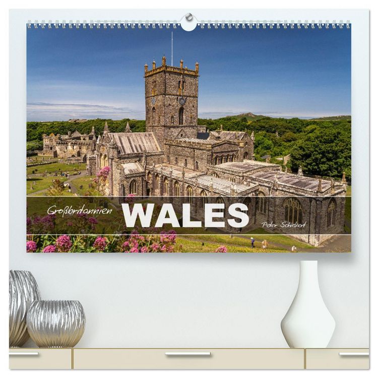 Produktbild: Gro&szlig;britannien - Wales (hochwertiger Premium Wandkalender 2026 DIN A2 quer), Kunstdruck in Hochglanz