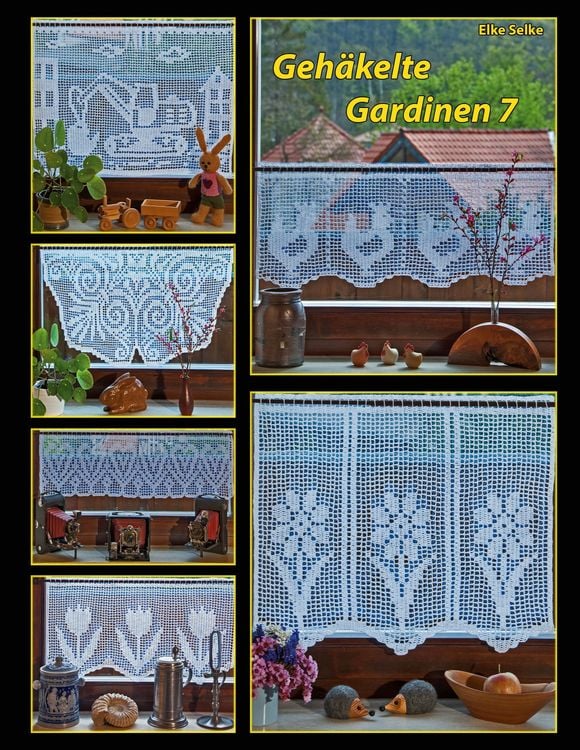 Produktbild: Geh&auml;kelte Gardinen 7