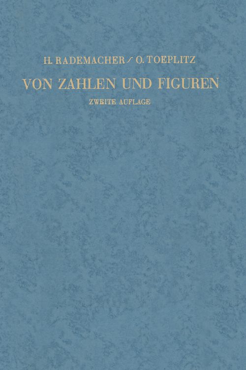 Produktbild: Von Zahlen und Figuren