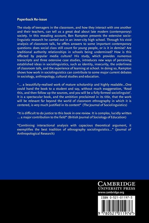 Produktbild: Language in Late Modernity