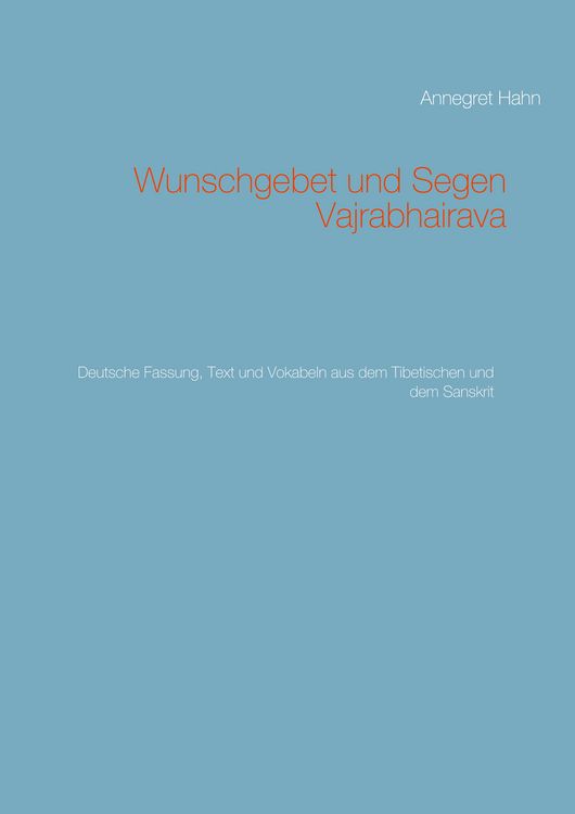 Produktbild: Wunschgebet und Segen Vajrabhairava