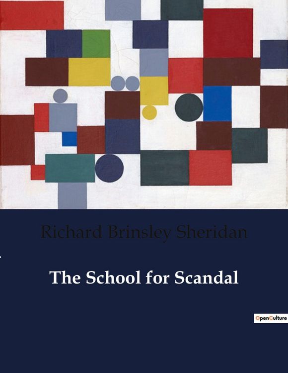 Produktbild: The School for Scandal