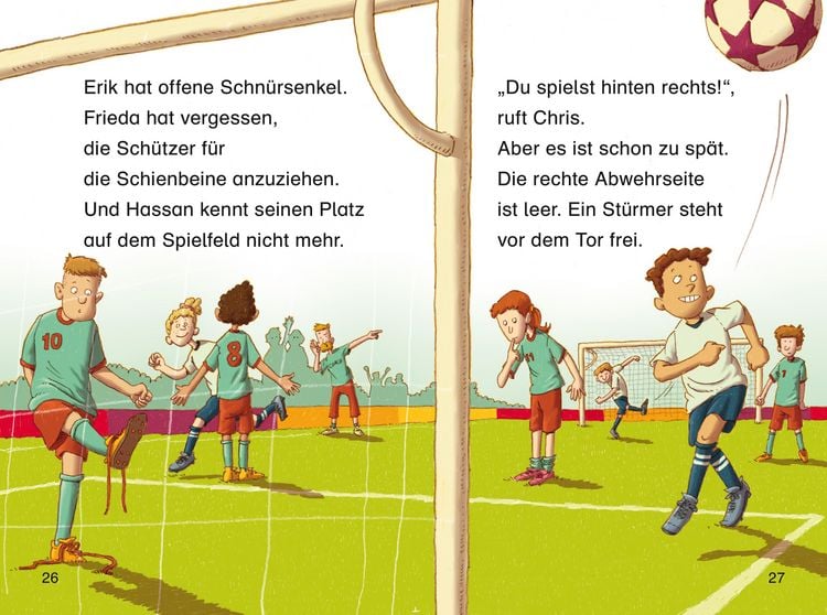 Produktbild: Duden Leseprofi &ndash; Anpfiff mit Hindernissen, 1. Klasse
