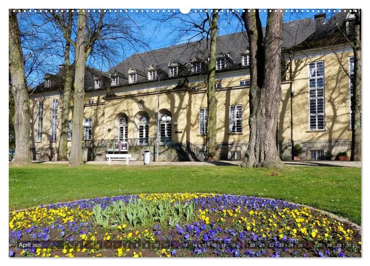 Produktbild: Bad Pyrmont - eine Kurstadt mit Flair (hochwertiger Premium Wandkalender 2026 DIN A2 quer), Kunstdruck in Hochglanz