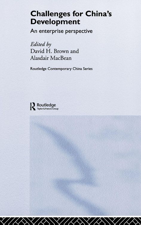 Produktbild: Challenges for China's Development