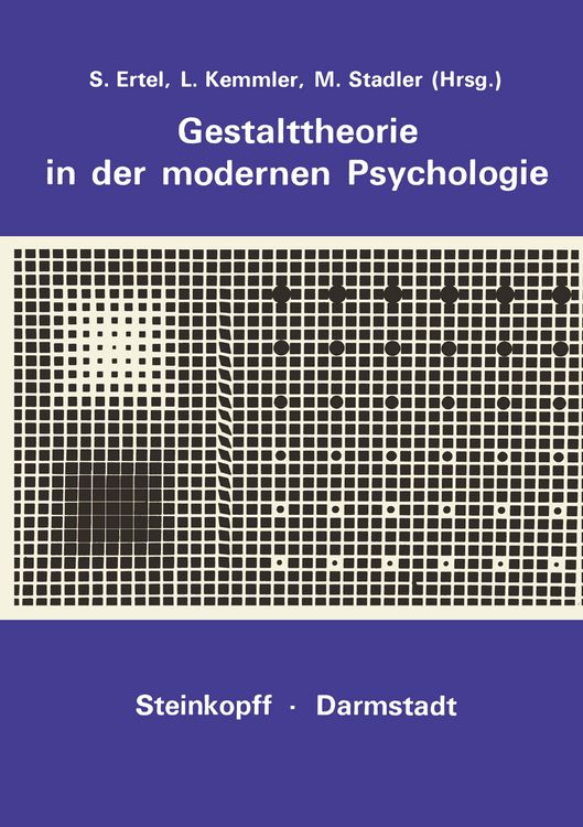 Produktbild: Gestalttheorie in der Modernen Psychologie