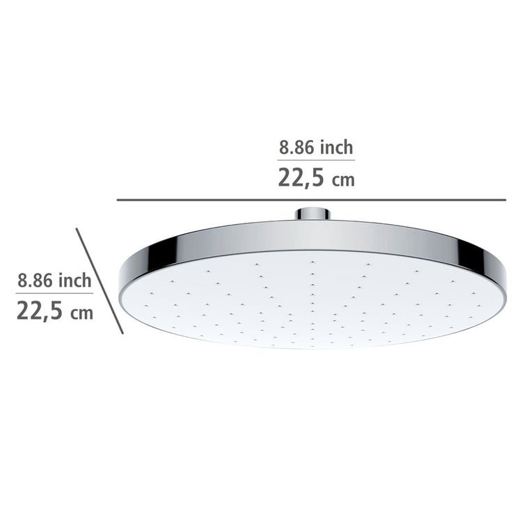 Produktbild: Regenduschkopf Automatic Cleaning &Oslash; 22,5 cm, Anti-Kalk Universal-Kopfbrause