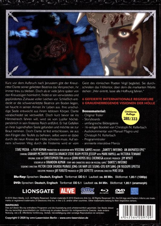 Produktbild: Dantes Inferno