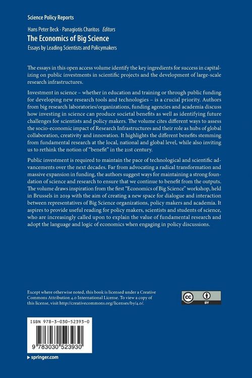 Produktbild: The Economics of Big Science