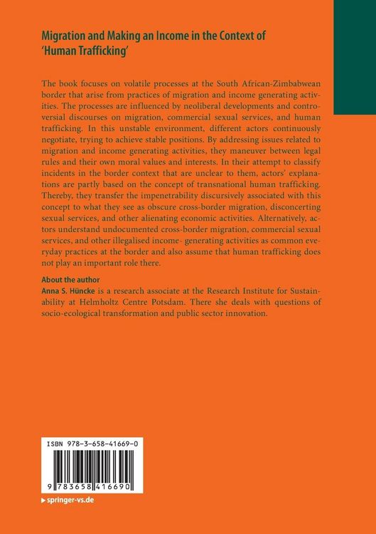 Produktbild: Migration and Making an Income in the Context of &lsquo;Human Trafficking&rsquo;