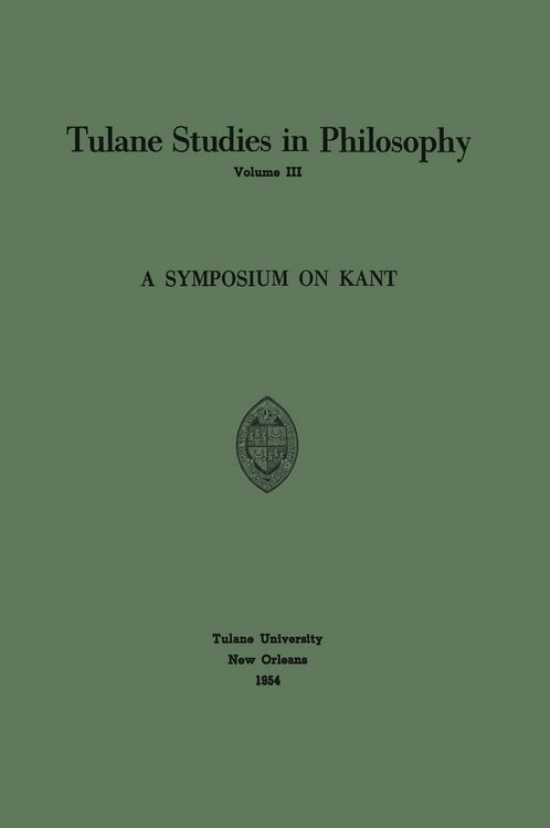 Produktbild: A Symposium on Kant