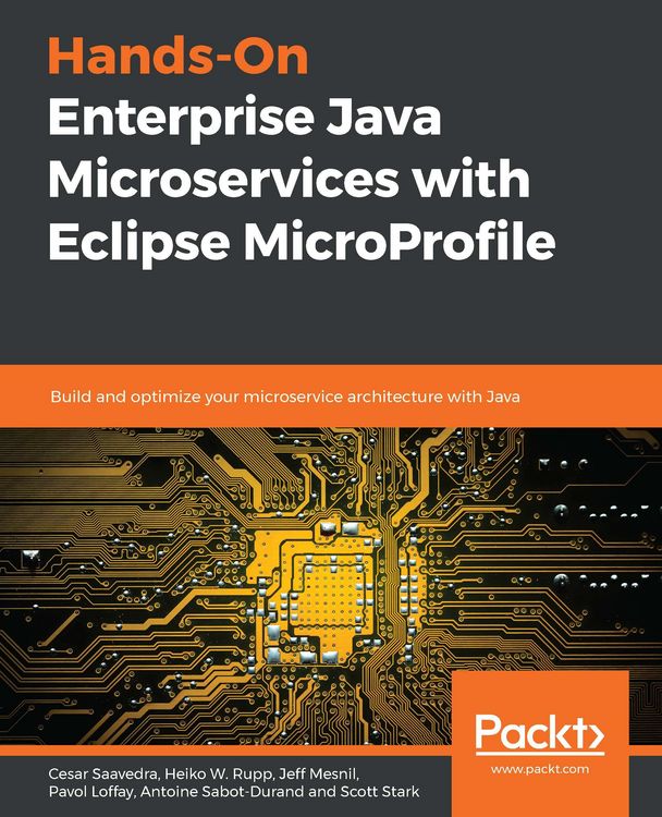 Produktbild: Hands-On Enterprise Java Microservices with Eclipse MicroProfile