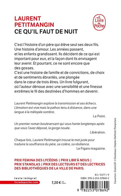 Produktbild: Ce qu'il faut de nuit