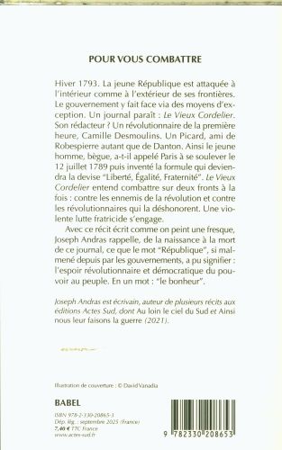 Produktbild: Pour vous combattre : r&eacute;cit
