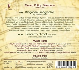 Produktbild: Telemann: Klingende Geographie