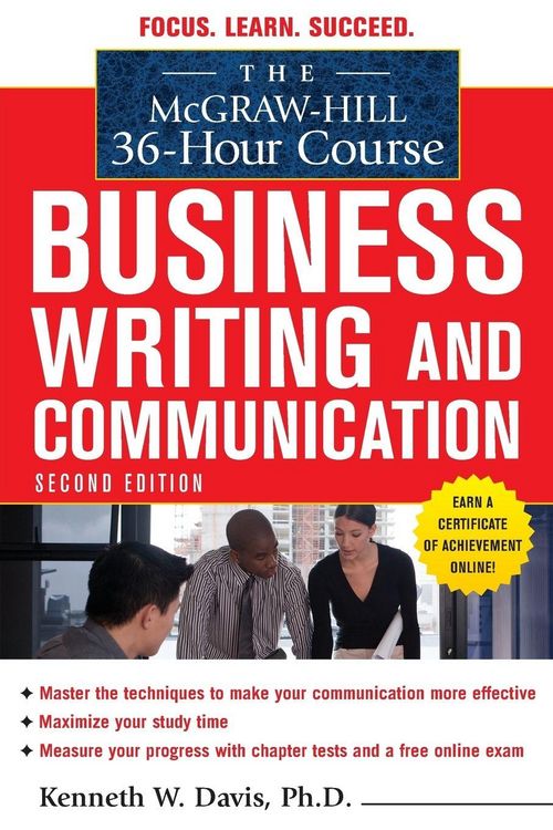 Produktbild: The McGraw-Hill 36-Hour Course in Business Writing and Communication, Second Edition