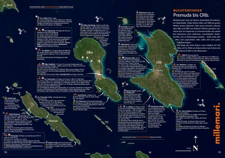 Produktbild: Buchtenfinder Kroatien Nord - Ausgabe 2026