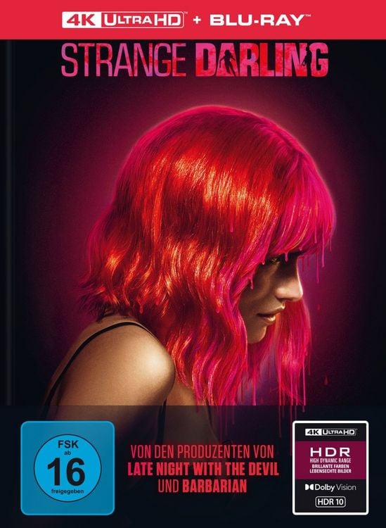Strange Darling - Mediabook - 2-Disc Limited Collector's Edition im Mediabook (4K Ultra HD + Blu-ray)